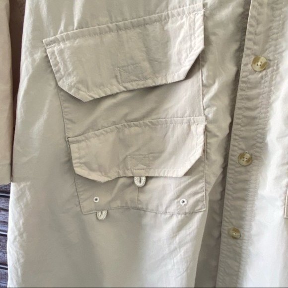 Men's Alpine Design Short-Sleeved Button-Down Fishing Shirt Size M - Picture 4 of 10